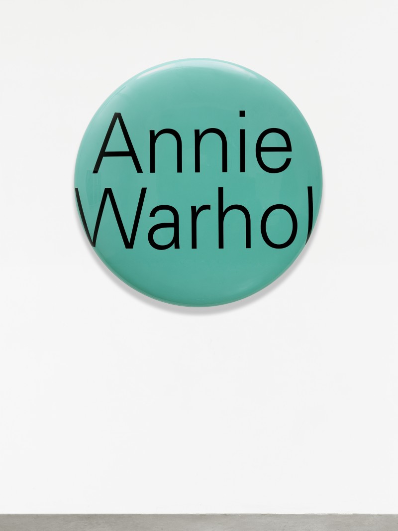 Representation of Portrait Grandeur Nature (Annie Warhol)