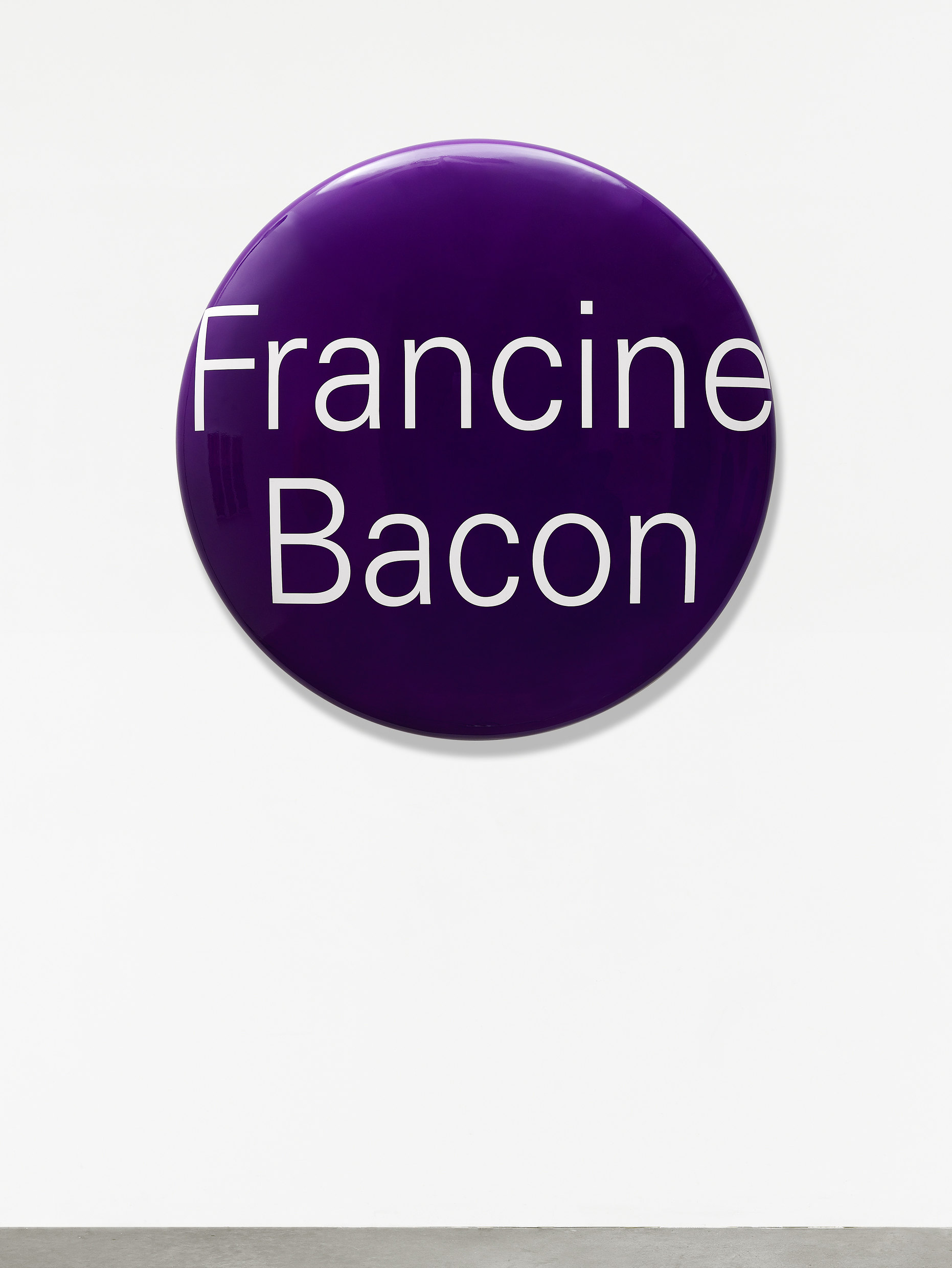 Representation of Portrait Grandeur Nature (Francine Bacon)