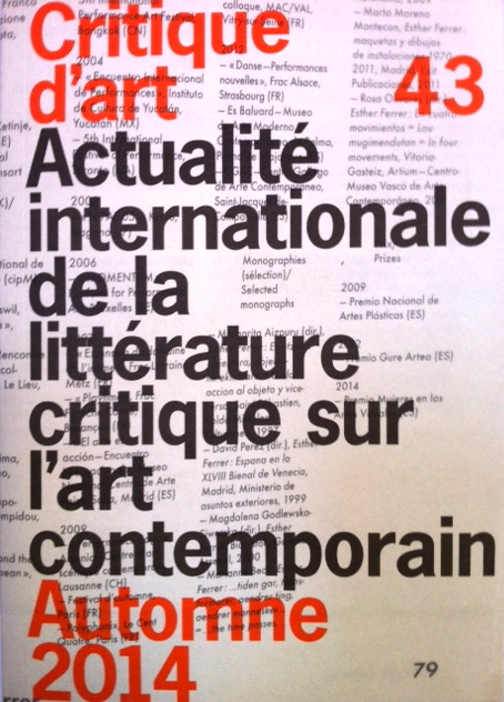 Representation of Critique d'art 43